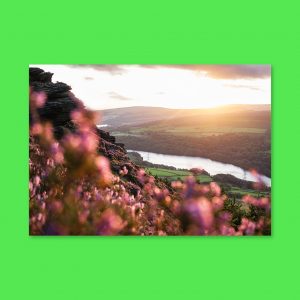 Edge of Summer in Longdendale - Landscape Lustre Art Print