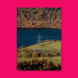 Longdendale Water and Power - Portrait Lustre Art Print