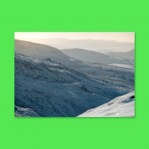 Valleys of Kinder Scout - Landscape Lustre Art Print