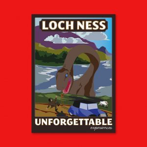 Visit Loch Ness - Brown