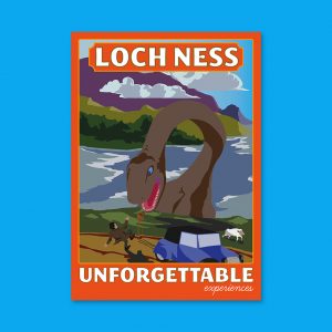 Visit Loch Ness - Orange